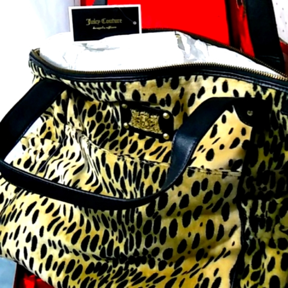 Juicy Couture Velvet Leopard Spotted 🛍️ - Picture 4 of 17